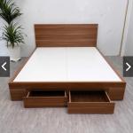 GIƯỜNG NGỦ GỖ MDF 2 HỘC KÉO – TIỆN LỢI, TINH TẾ, TIẾT KIỆM KHÔNG GIAN