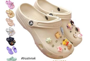 DÉP CROSS CLOG CLASSIC – Sục Cá Sấu 2025 Êm Nhẹ, Tặng Quà Cực Xinh