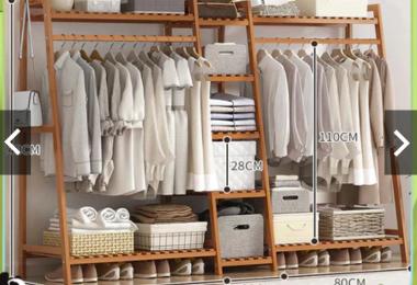 KỆ TREO QUẦN ÁO 190CM – PHONG CÁCH NHẬT – GỌN GÀNG, SANG XỊN MỊN!