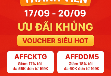 🎉 Đại tiệc săn SALE – Thanh Vân Kitchen tung ưu đãi KHỦNG chỉ từ 17/09 đến 20/09 🎉