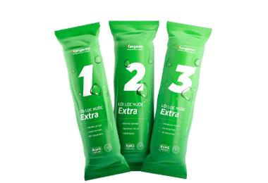COMBO BỘ 3 L&Otilde;I LỌC TH&Ocirc; KANGAROO &ndash; BẢO VỆ NƯỚC SẠCH TỪ GỐC