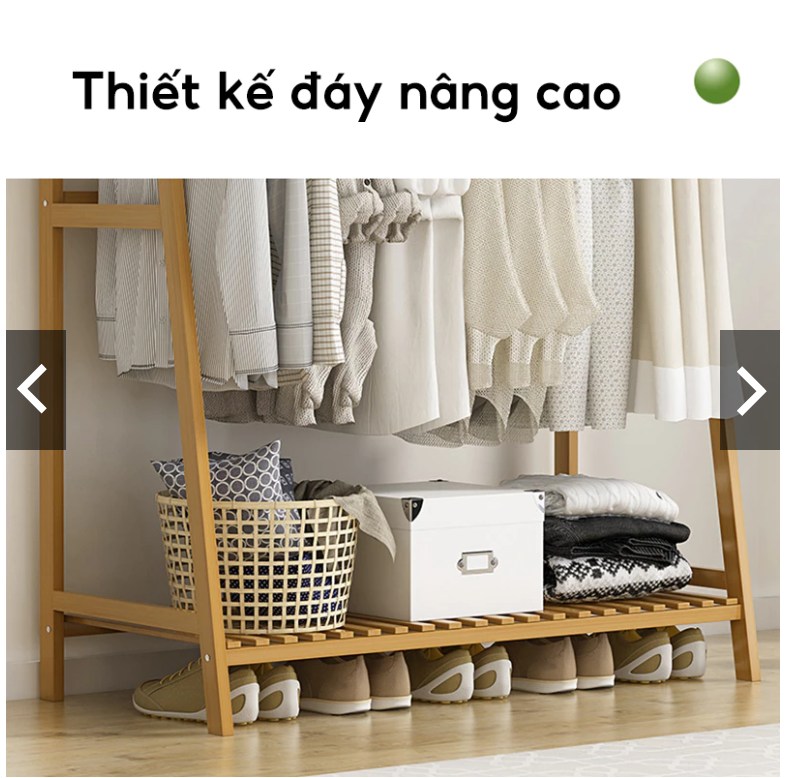 KỆ TREO QUẦN ÁO 190CM