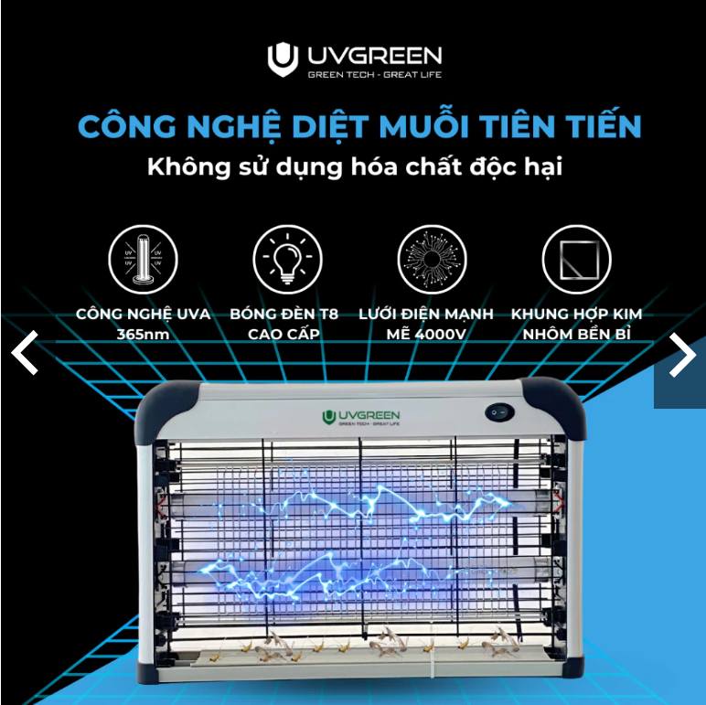 MÁY BẮT MUỖI UVGREEN KM300
