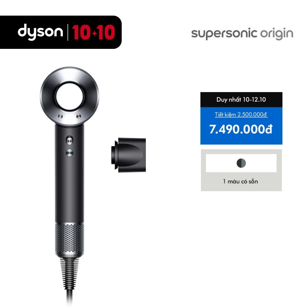 MÁY SẤY TÓC DYSON SUPERSONIC ™ HD08 LITE – Chuẩn Salon Ngay Tại Nhà